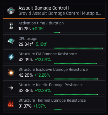 Impaler Assault Module CaptainSalazar1's Abyssal Assault Damage Control | MutaMarket