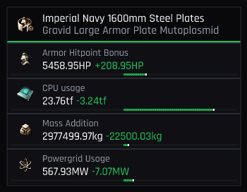 Amirelle's Large Abyssal Armor Plates | MutaMarket