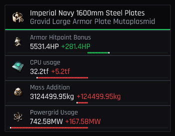 Amirelle's Large Abyssal Armor Plates | MutaMarket